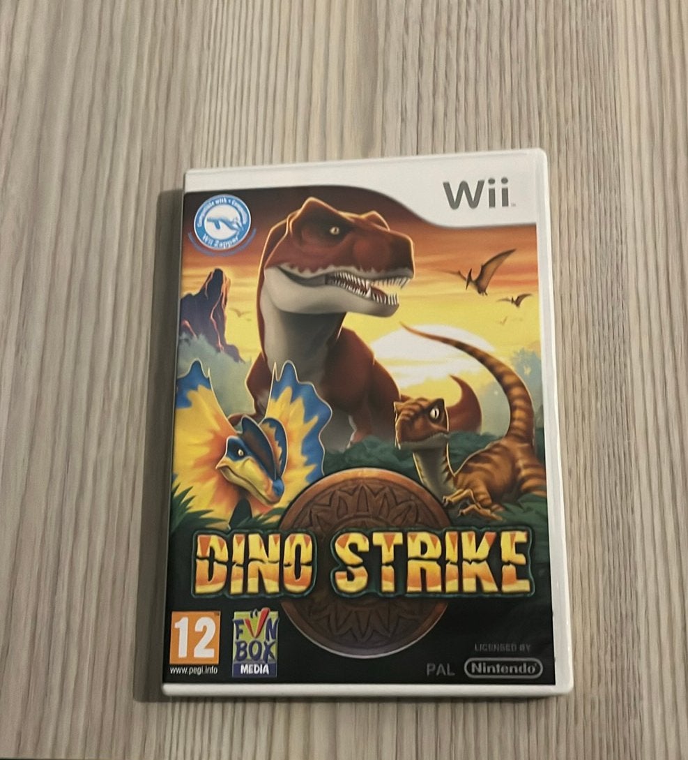 Dino Strike Wii spelletje, Games en Spelcomputers, Games | Nintendo Wii, Ophalen, Zo goed als nieuw