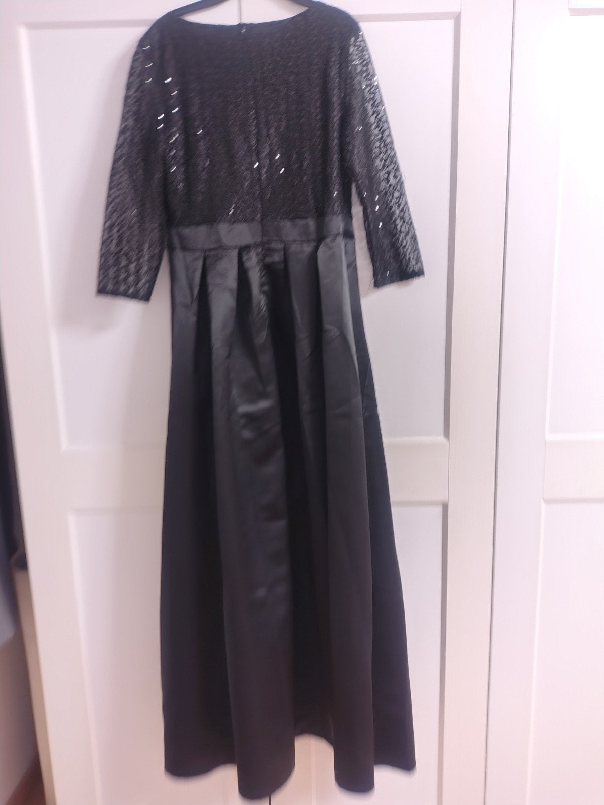 Robe de soirée longue. Taille M, Kleding | Dames, Ophalen of Verzenden, Zo goed als nieuw, Maat 38/40 (M), Zwart