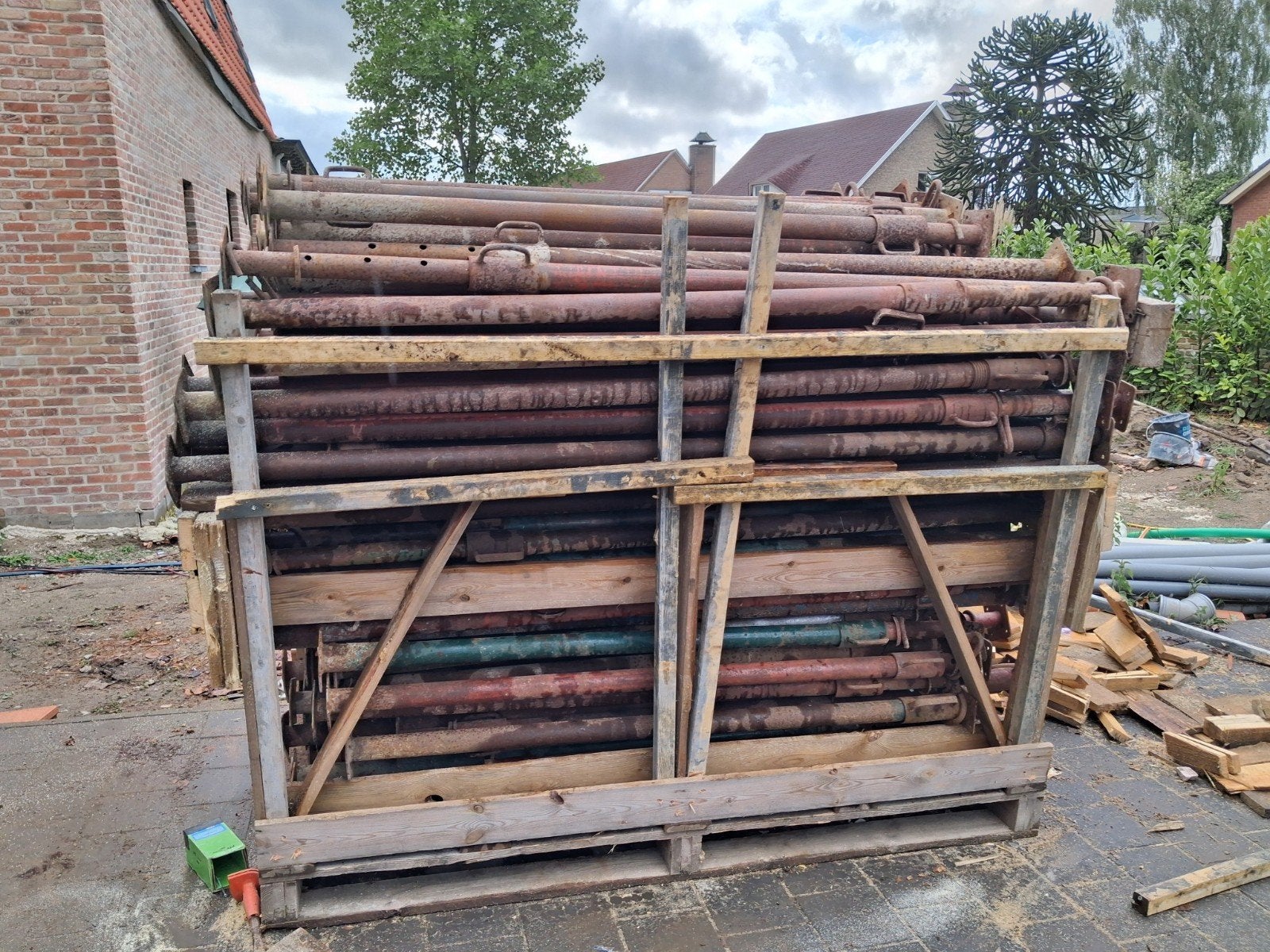 Bouwschoren te koop 200 stuks, Ophalen