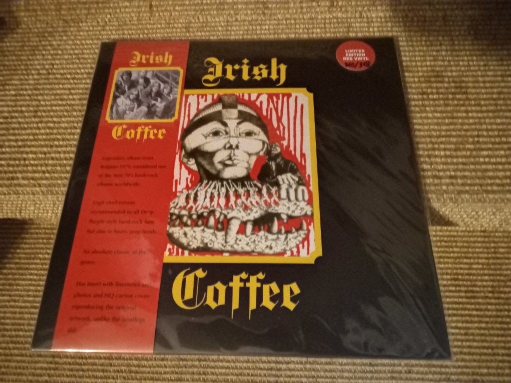 RED vinyl   - Sealed -    IRISH COFFEE       Hard/Prog Rock, Cd's en Dvd's, LP, Progressive Rock, Inclusief obi, Ophalen of Verzenden