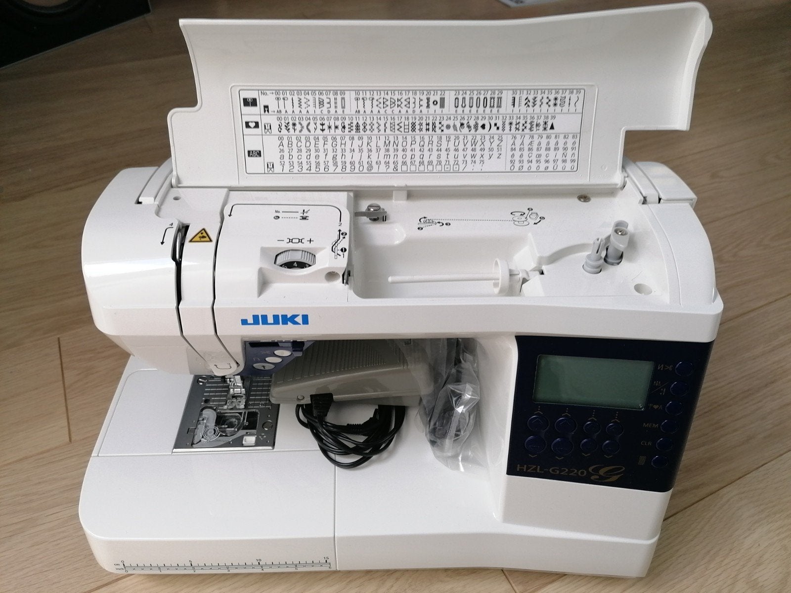 Digitaal naaimachine Juki HZL-G 220/ CE3, Enlèvement, Comme neuf