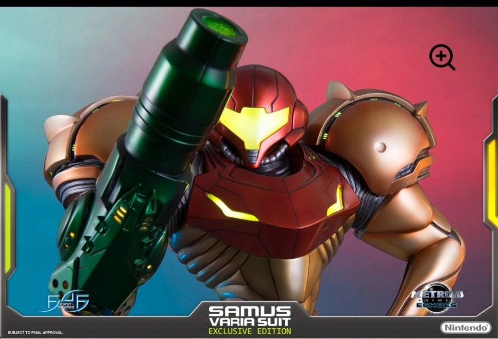 F4F Metroid Samus Varia Suit exclusief standbeeld versie 1/4, Ophalen, Nieuw, Overige typen