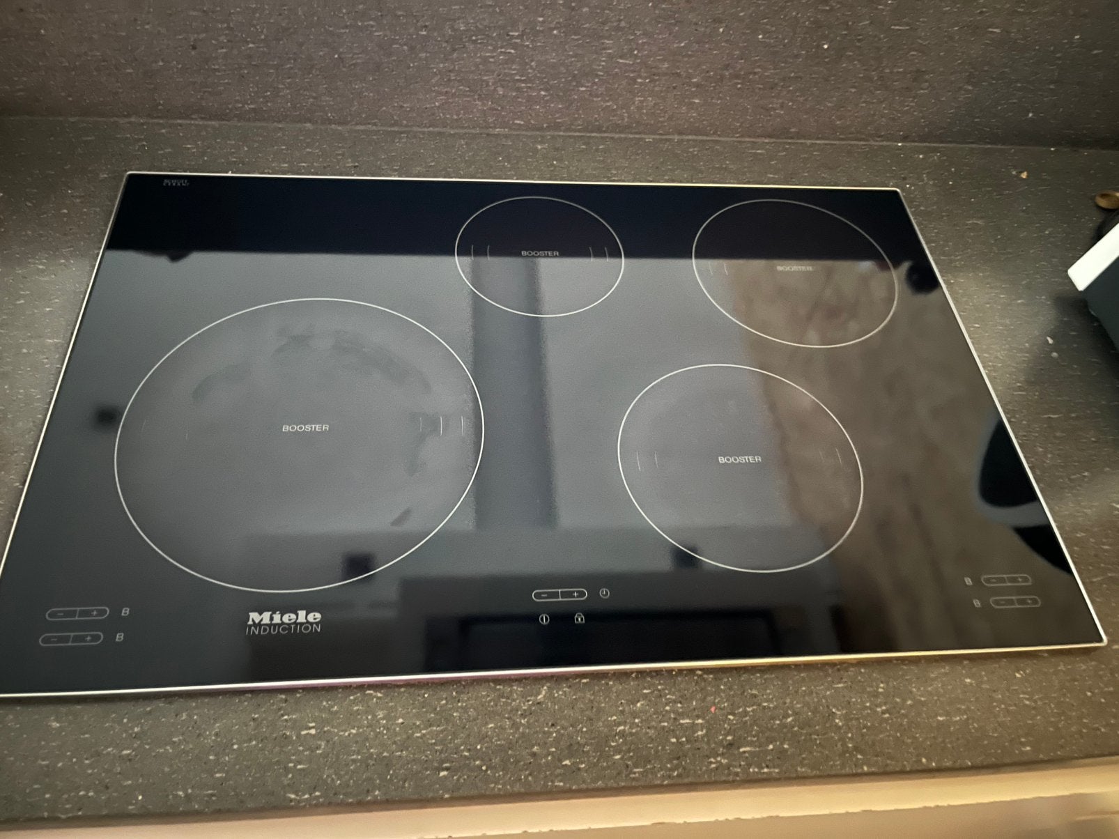 Kookplaat Miele met vernieuwde printplaat, Elektronische apparatuur, Kookplaten, Ophalen, Gebruikt, 4 kookzones, Inbouw