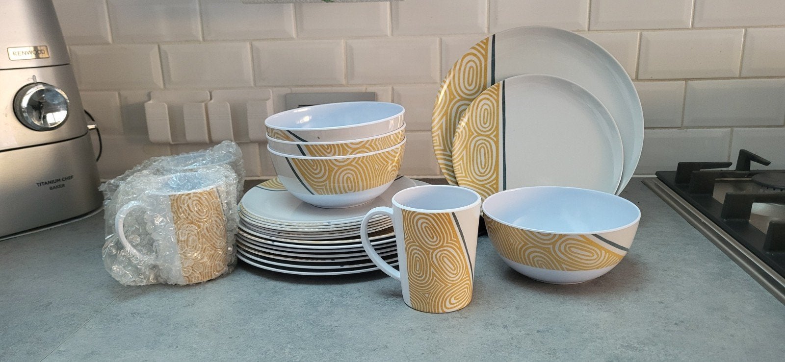 bo camp servies  32-delig, Ophalen