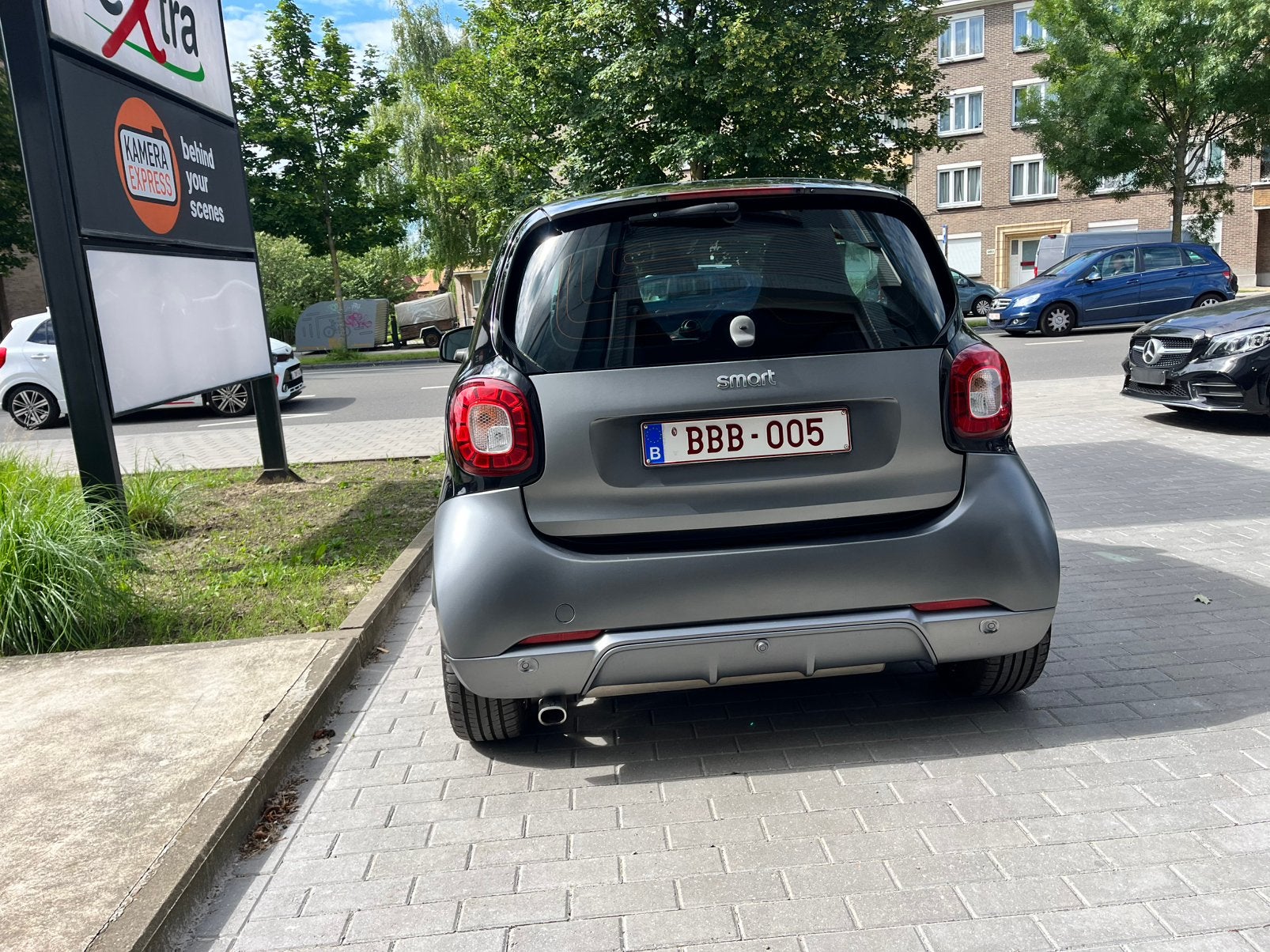 SMART FOR TWO 90CV XCLUSIVE FULL OPTIONS AUT., Autos, Smart, Cuir, Argent ou Gris, Achat, 898 cm³