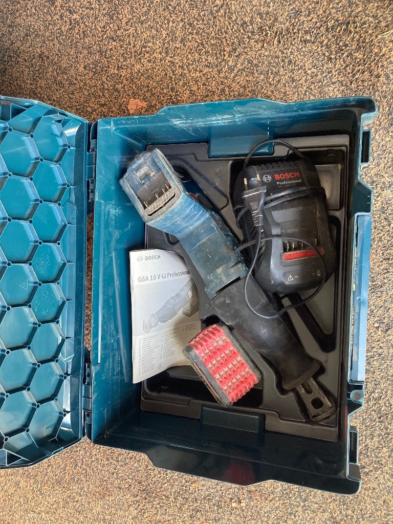 recipro bosch, Enlèvement, Utilisé