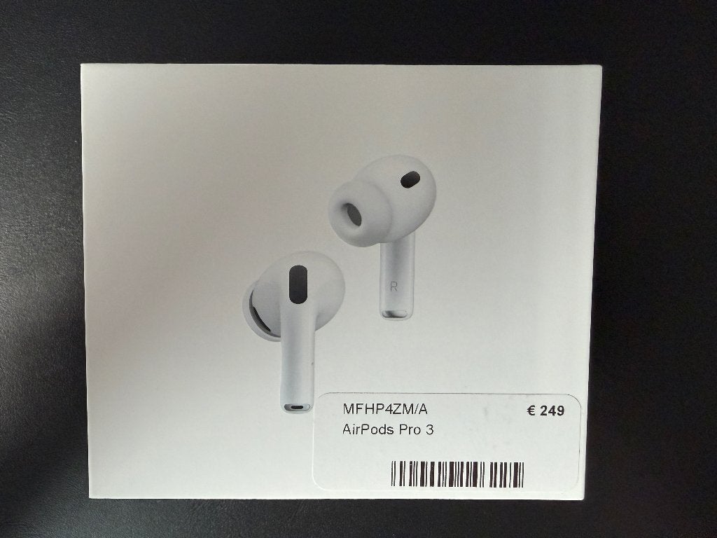 Apple AirPods Pro 3 - En parfait état !, Neuf, Détection de port, Blanc, Intra-auriculaires (Earbuds)