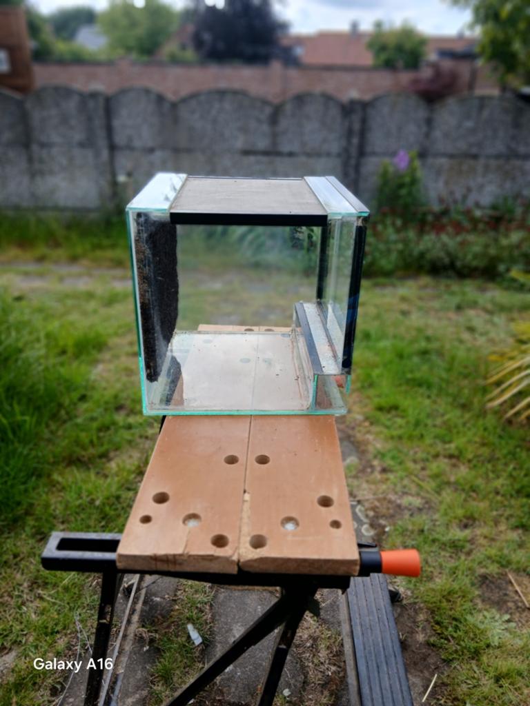 terrariums te koop, Watersport en Boten, Hengelsport | Algemeen, Ophalen, Gebruikt