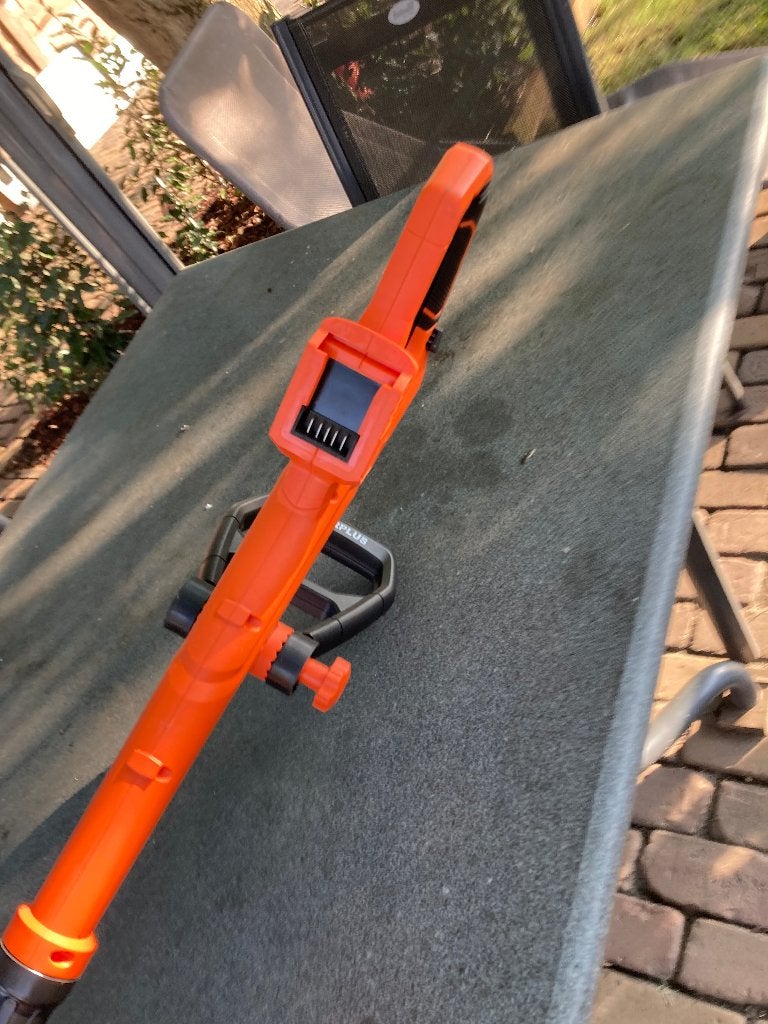 trimmer is zo goed als nieuw, Accu, Ophalen of Verzenden, Zo goed als nieuw, Powerplus