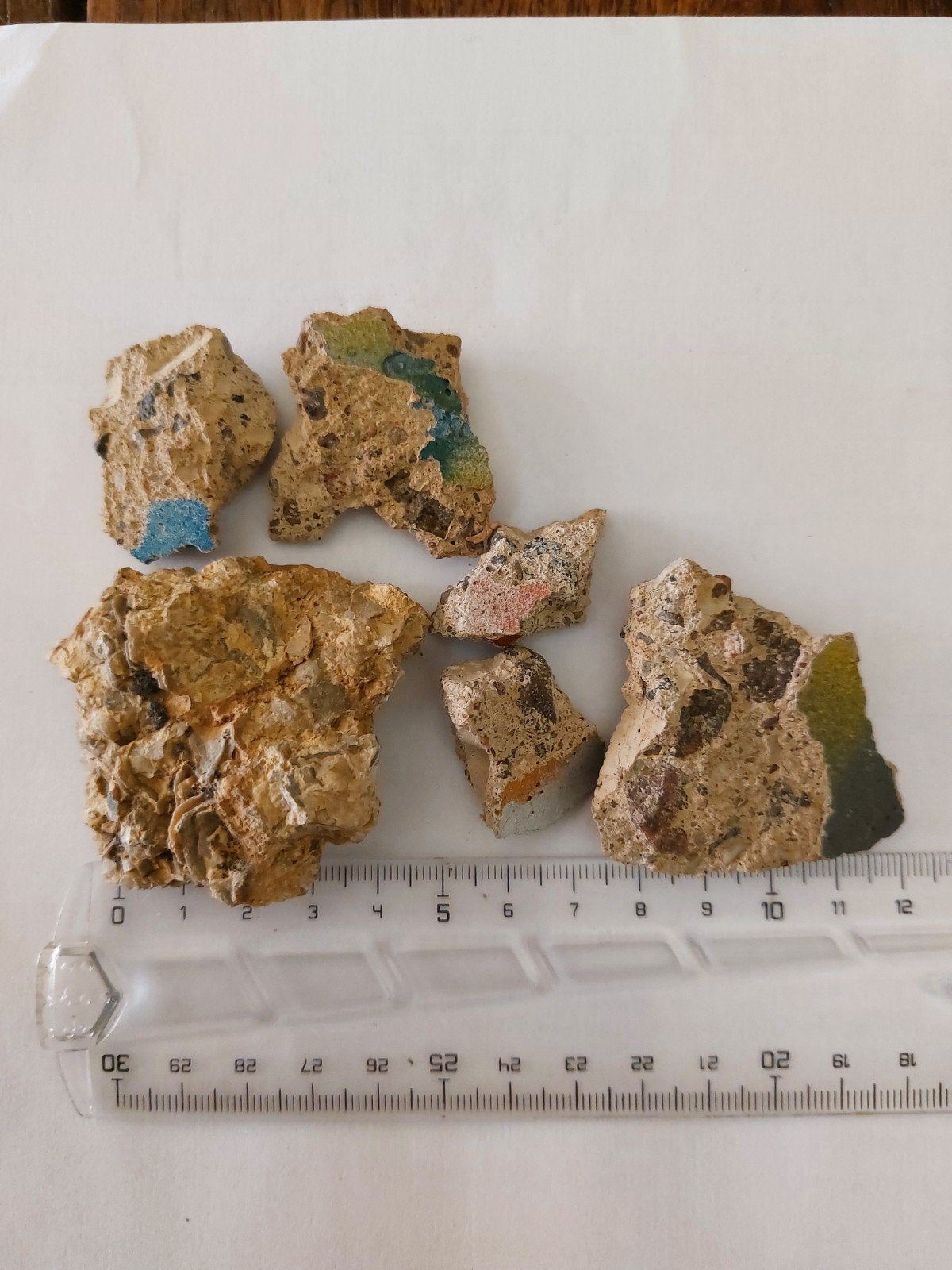 6 morceaux de pierre du mur de Berlin, Enlèvement ou Envoi