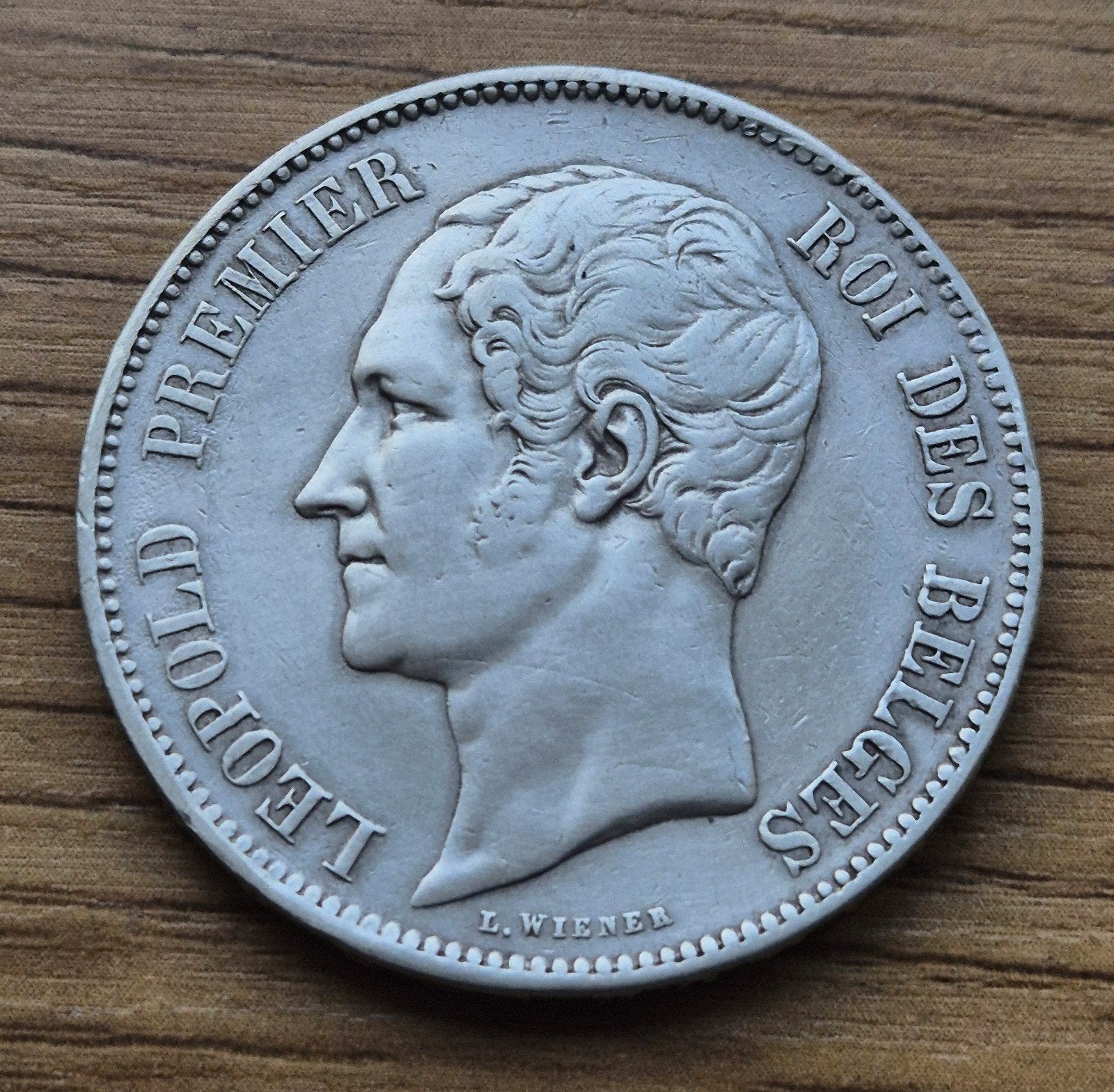 België  5 Francs  1849  Bloothoofds, Enlèvement ou Envoi, Monnaie en vrac, Argent, Argent