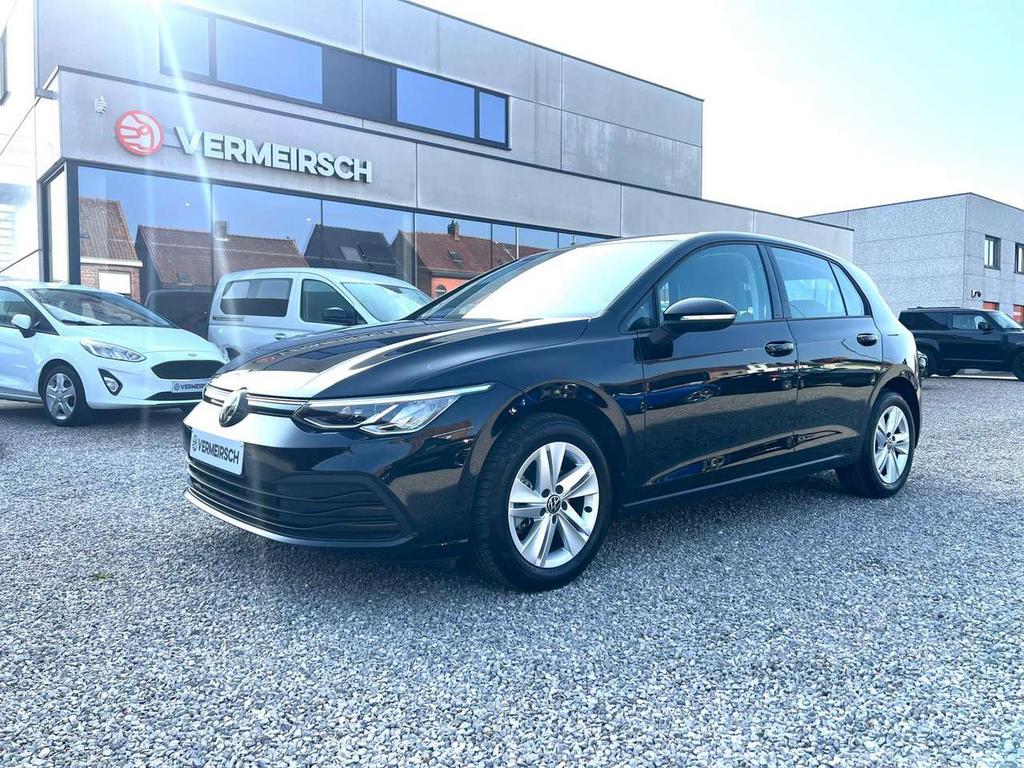 Volkswagen Golf (alle) Golf 1.0 eTSI Life Business PremiumD, Auto's, Volkswagen, Zwart, 0 kg, Zwart, 5 deurs