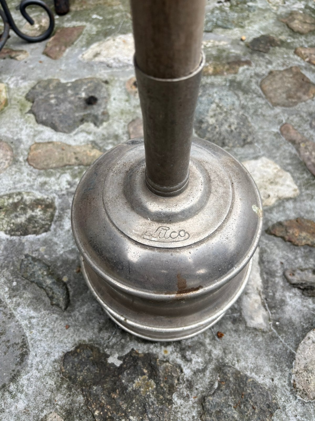 Antieke wasstamper duits merk, Ophalen