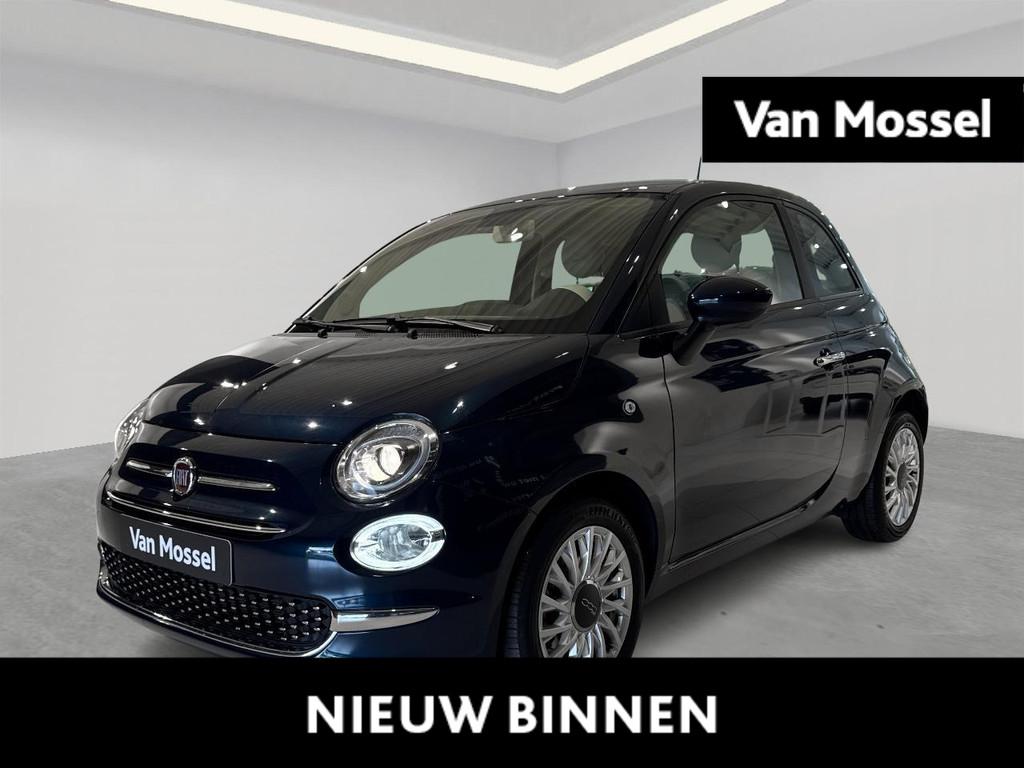 Fiat 500 1.0 Hybrid 70 Lounge, Voorwielaandrijving, 4 zetels, Blauw, Cruise Control