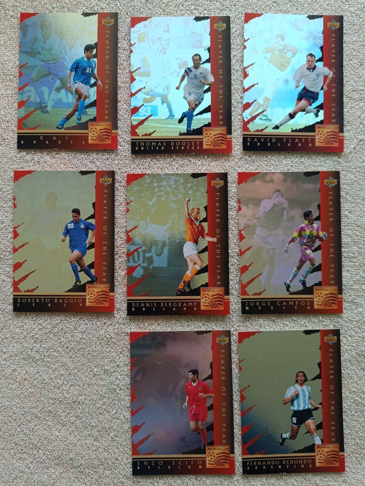 Cartes Upper Deck World Cup usa 1994, Hobby & Loisirs créatifs, Jeux de cartes à collectionner | Autre, Enlèvement ou Envoi