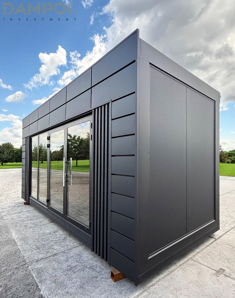 Modern en esthetisch paviljoen/tiny house 600x240, Immo