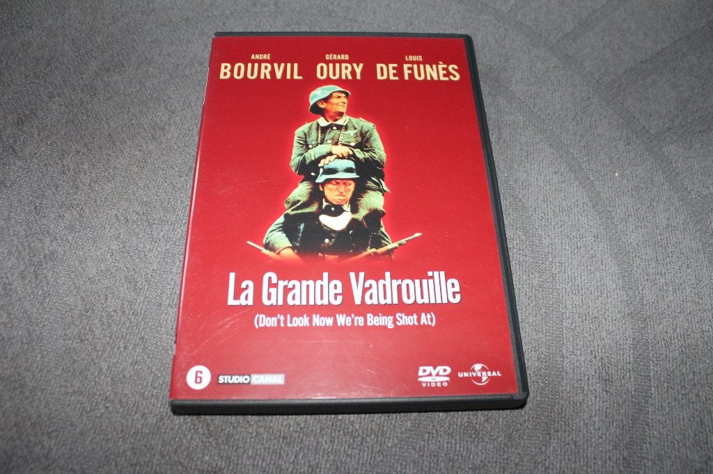DVD La Grande Vadrouille, Cd's en Dvd's, Dvd's | Komedie, Vanaf 6 jaar, Ophalen of Verzenden, Gebruikt, Actiekomedie
