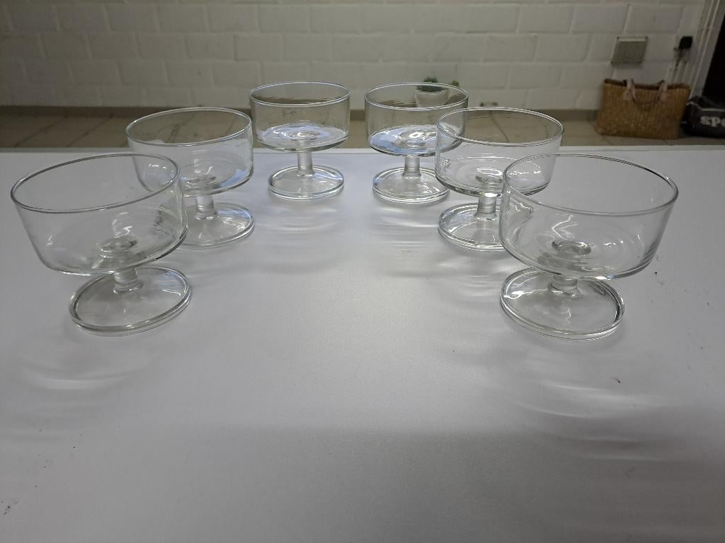 6 cocktail glazen, Ophalen