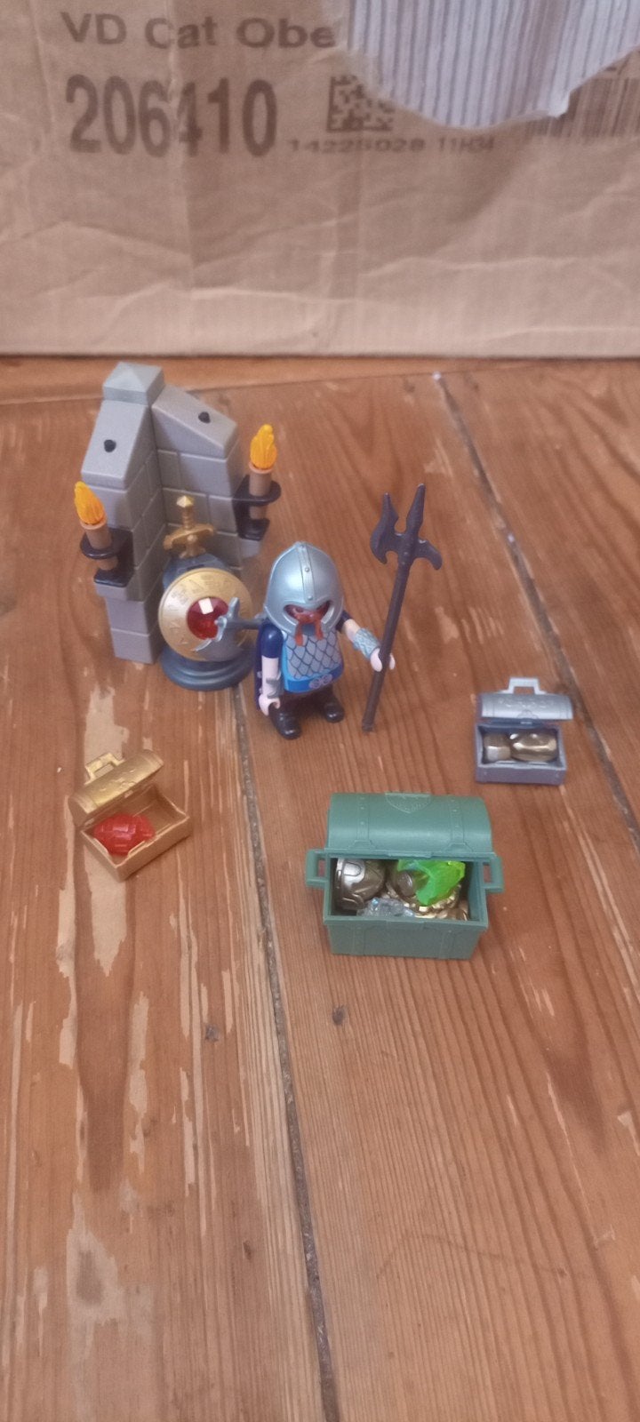 Playmobil nain gardien du trésor royal, Kinderen en Baby's, Speelgoed | Playmobil, Ophalen, Complete set, Zo goed als nieuw, Knights