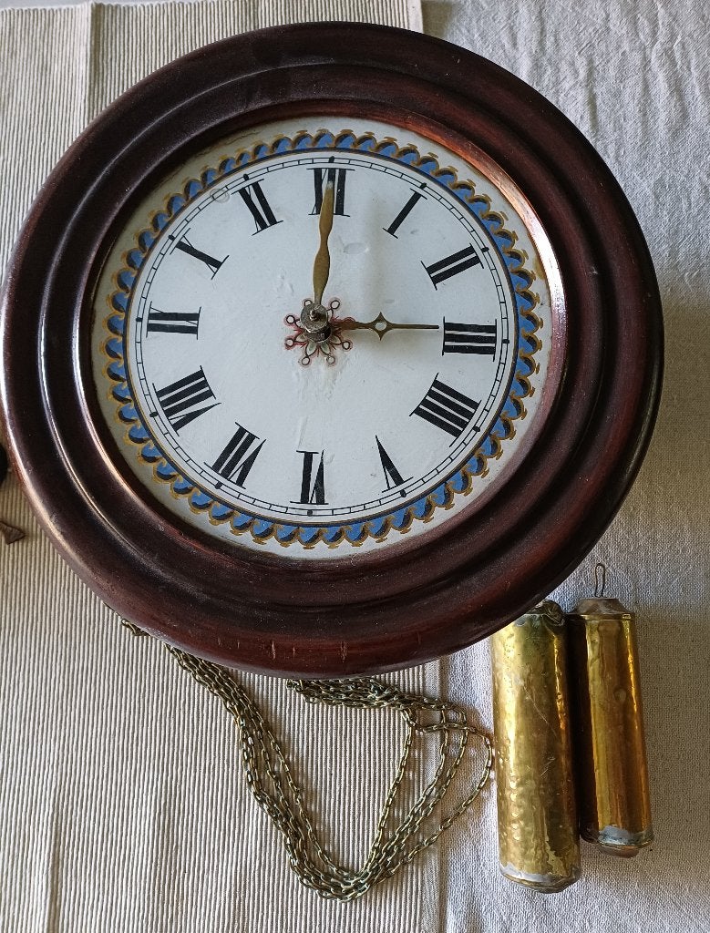 Oude klok, Ophalen