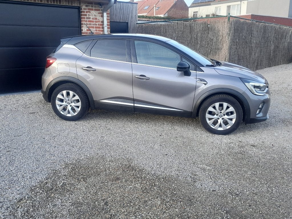 Renault Captur Benzine "AUTOMAAT", Auto's, Renault, Euro 6, 4 cilinders, Leder en Stof, Zilver of Grijs
