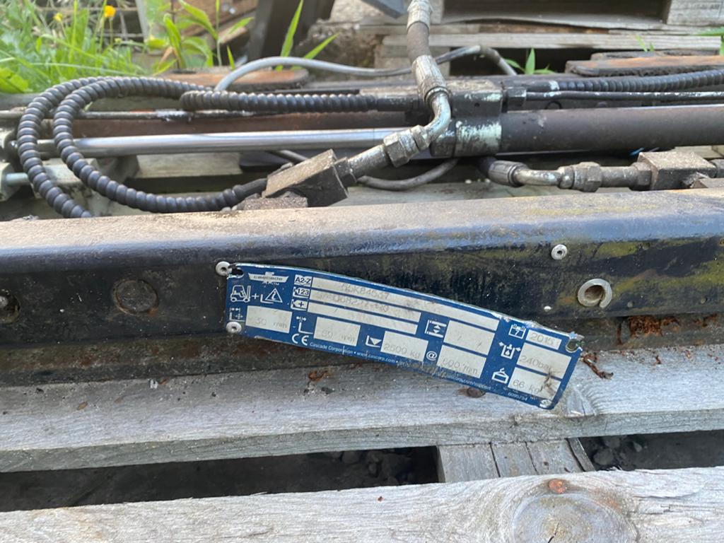 Verstelbare lepelbord vorkenbord, Zakelijke goederen, Machines en Bouw | Heftrucks en Intern transport, Ophalen, Heftruck