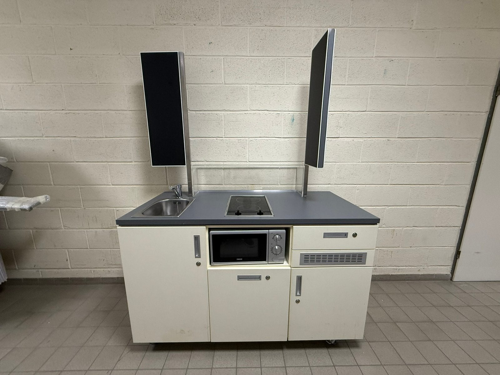 Mini cuisine équipée / Mobile, Huis en Inrichting, Keuken | Complete keukens, Ophalen, Gebruikt, Overige typen, Hout