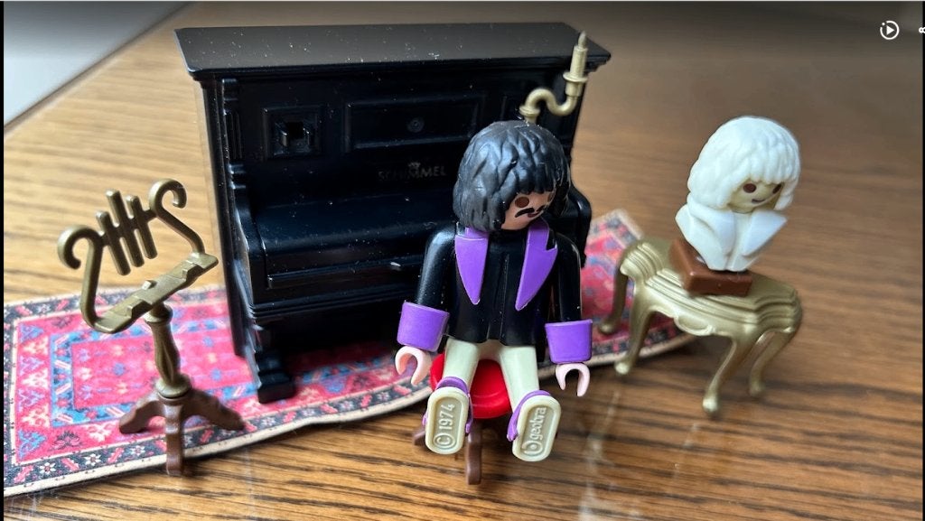 Playmobil- Victoriaanse pianospeler - 5551 editie, Enlèvement, Comme neuf