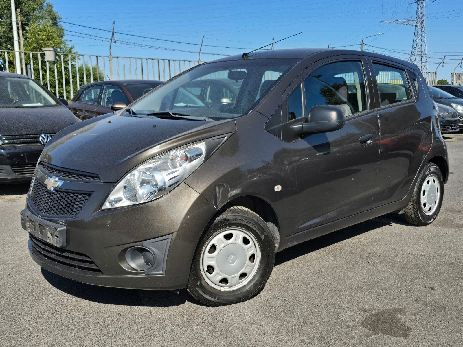CHEVROLET SPARK 1000CC BENZINE 10/2011 168000KM, Autos, Chevrolet, Euro 5, Achat, 50 kW, Entreprise