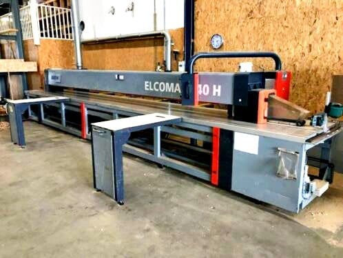 Elcon formaatzaag platenzaag 5300mm vol automatisch Uniek