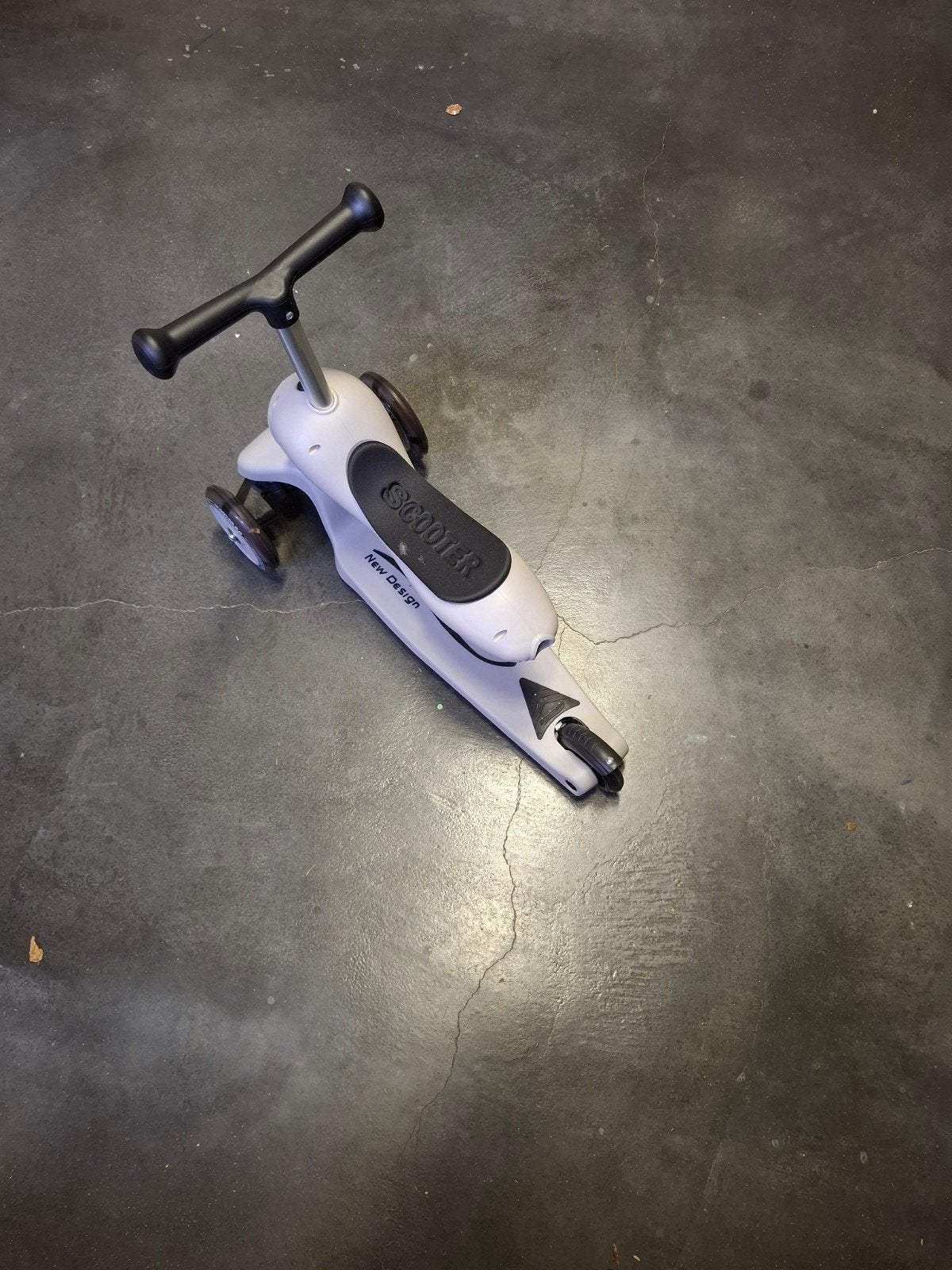 Fiets/step voor peuter, Ophalen