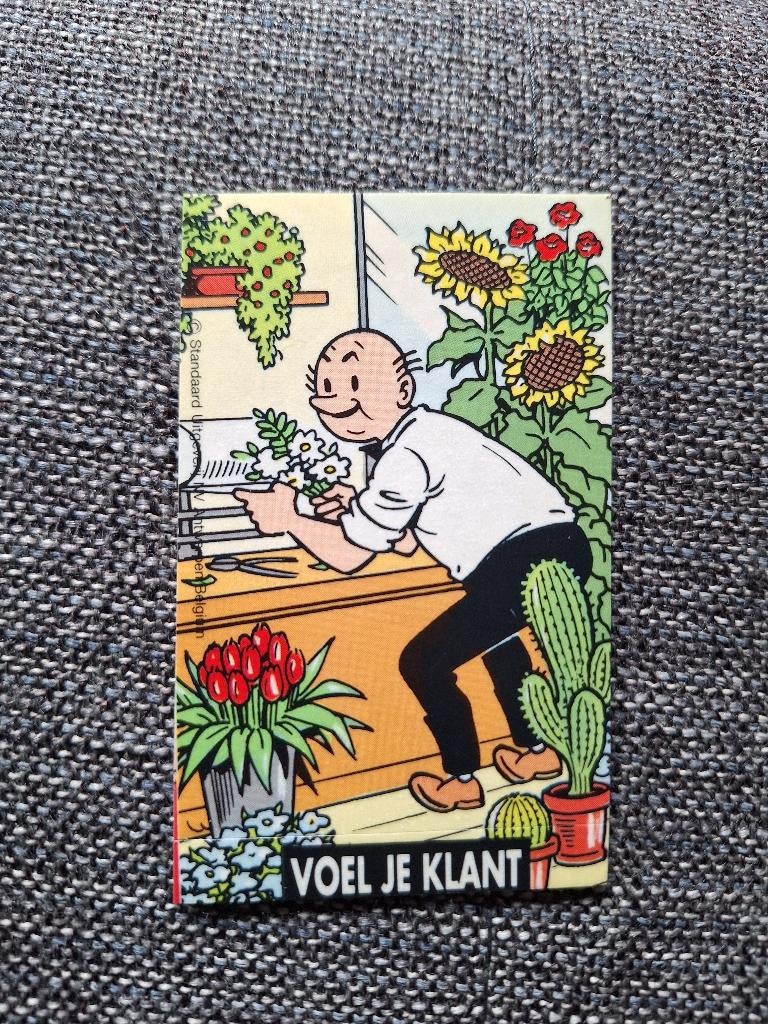 Vandersteen Suske Wiske Middenstand - Sticker Lambik (1989), Enlèvement ou Envoi, Bob et Bobette, Comme neuf, Image, Affiche ou Autocollant