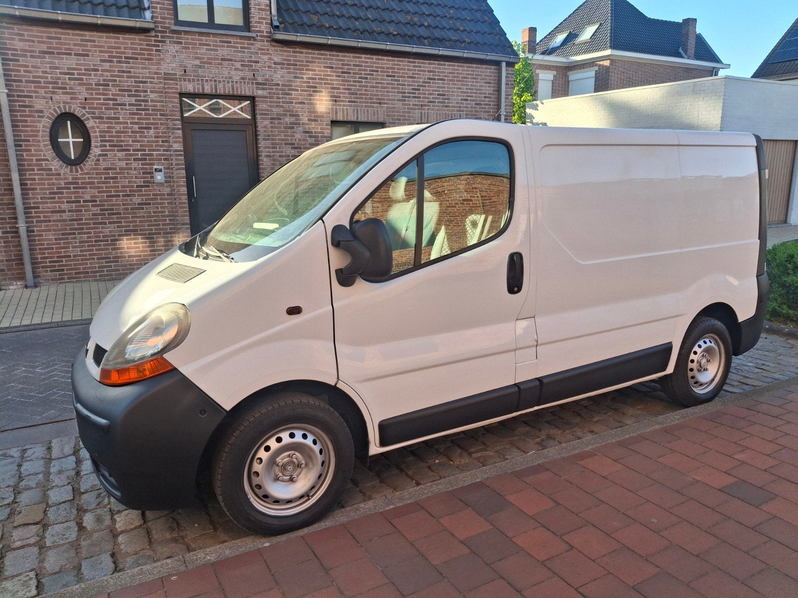 Renault trafic 3zit., Auto's, Stof, Renault, Wit, 5 deurs