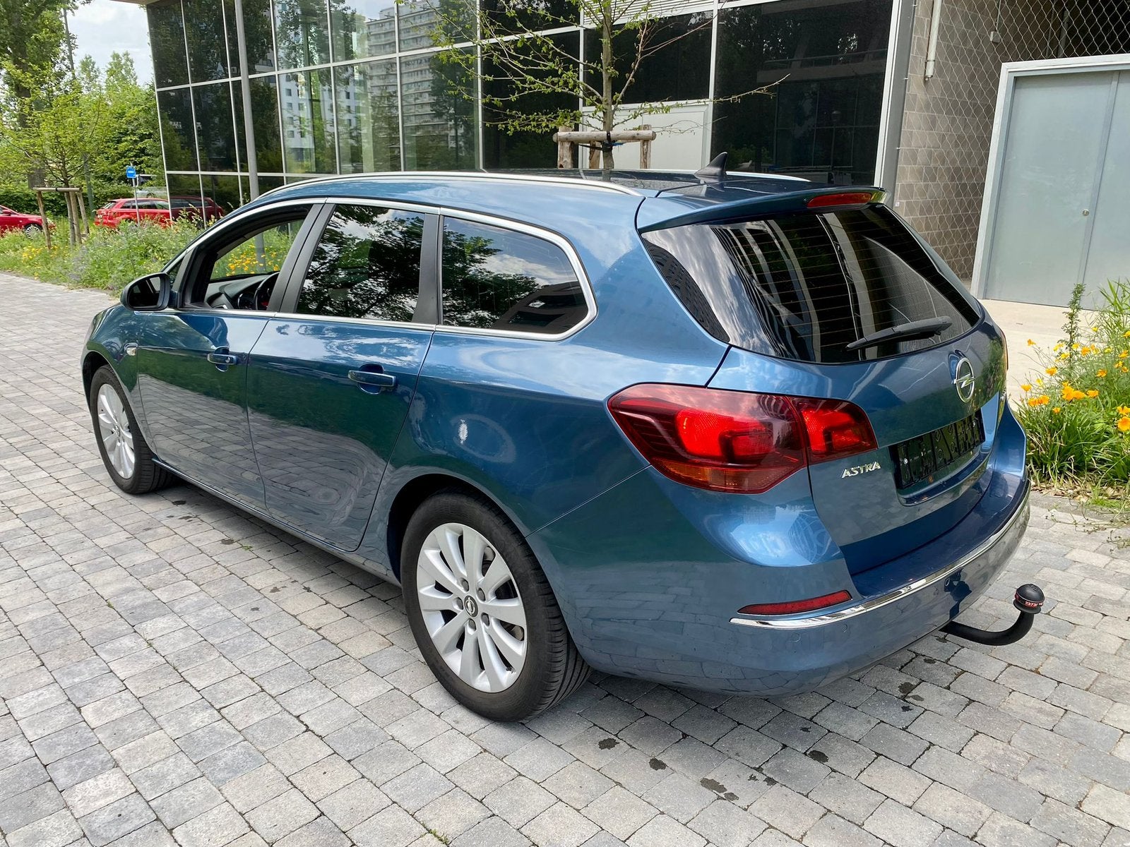 'Opel Astra Tourer 1.6 CDTI Full', Auto's, Voorwielaandrijving, 4 cilinders, Blauw, Leder