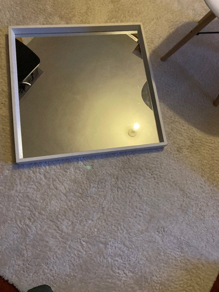 Miroir Ikea et autres objets déco, Maison & Meubles, Moins de 100 cm, Enlèvement, Utilisé, Moins de 50 cm