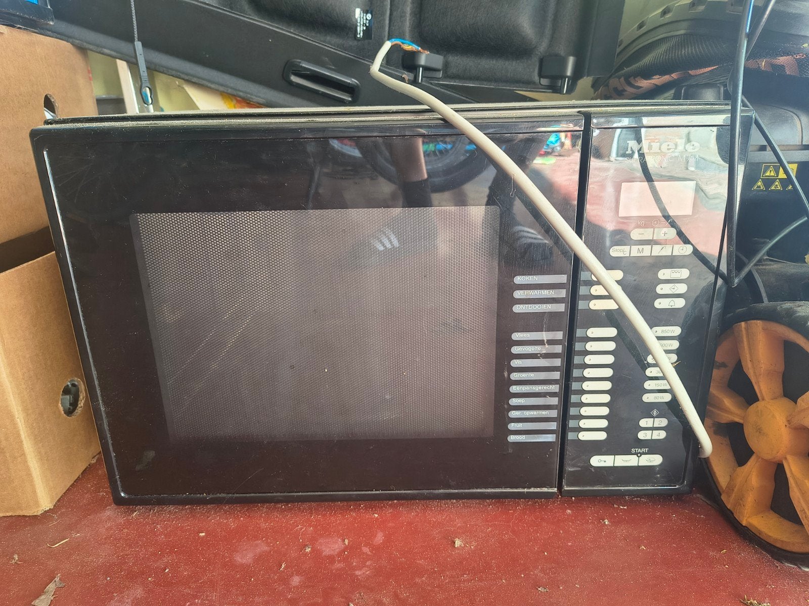Miele supratronicic m754, Electroménager, Micro-ondes, Enlèvement, Encastré