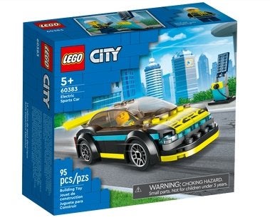 Voiture de sport électrique LEGO (60383), Enfants & Bébés, Neuf, Enlèvement ou Envoi, Lego, Ensemble complet