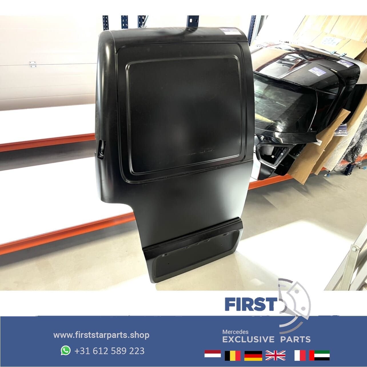 Mercedes W638 VITO DEUR / ACHTER PORTIER 638 ACHTERDEUR, Arrière, Haillon arrière, Utilisé, -