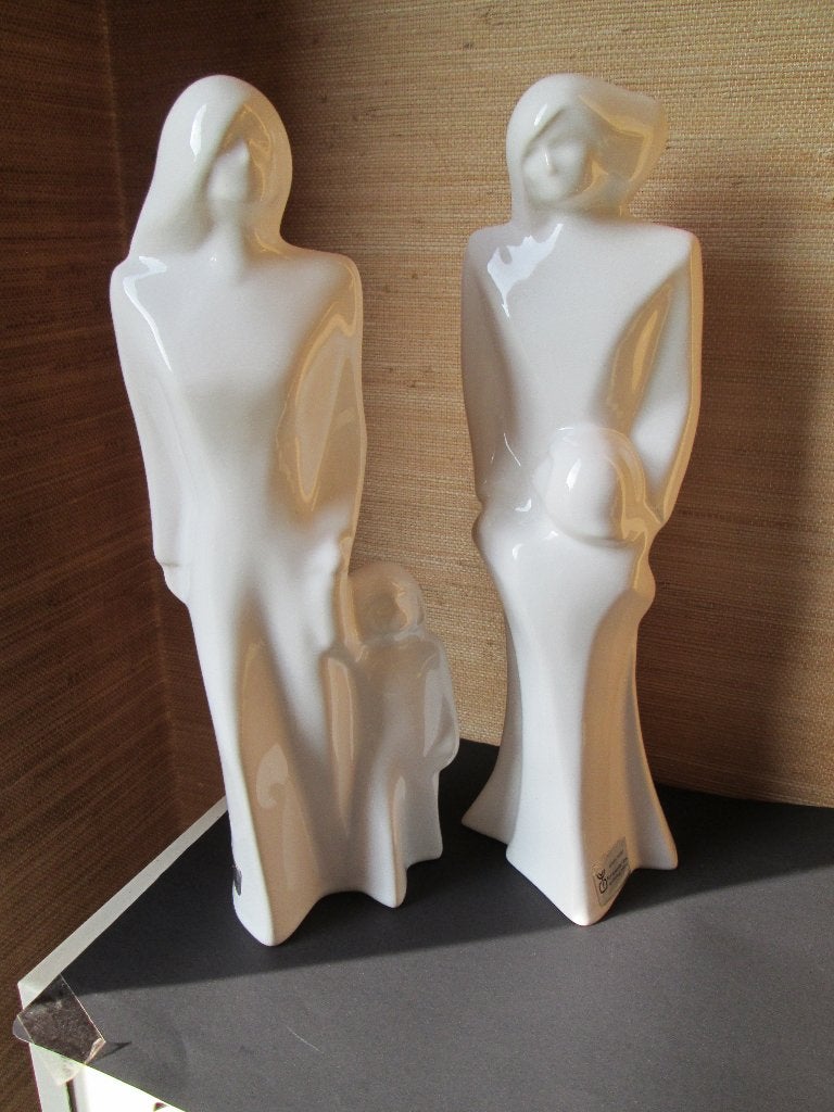 Flora keramiek; 2 beeldjes van Hardenberg Holland-, Antiquités & Art, Enlèvement ou Envoi