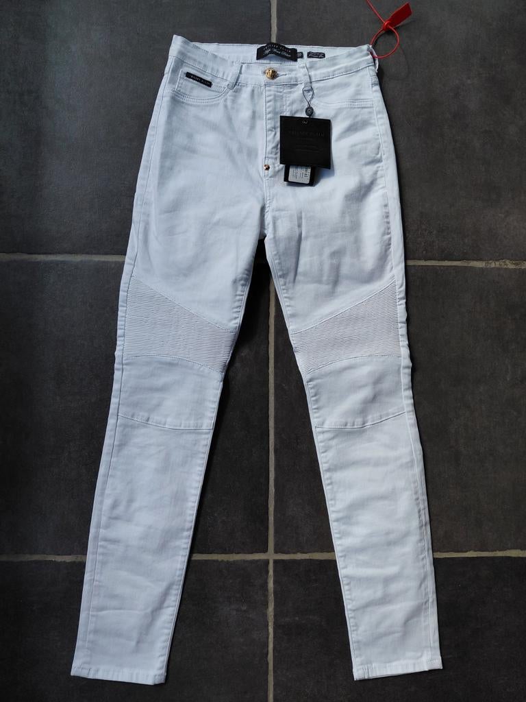 Philipp plein witte broek, Kleding | Dames, Ophalen of Verzenden