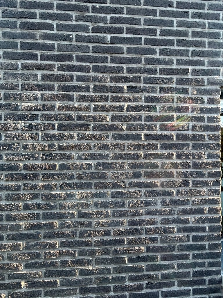 Terca gevelsteen zwart, Doe-het-zelf en Bouw, Metselstenen, Ophalen, Nieuw, Bakstenen