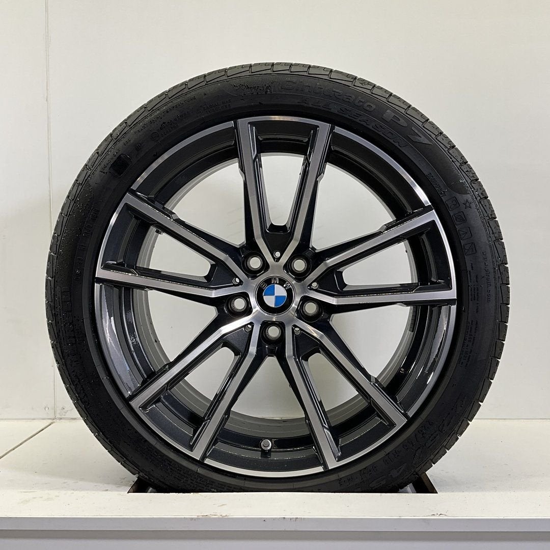 BMW 2, 3, 4 SERIE G21 G22 G23 G42 SET VELGEN + ALL SEASON BA, Auto-onderdelen, 18 inch, Gebruikt, -, -