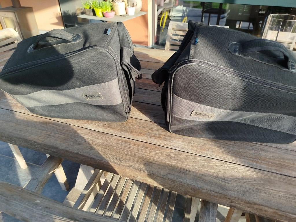 Motor bagagetassen Souvereign reistassenen tanktas, Enlèvement, Comme neuf