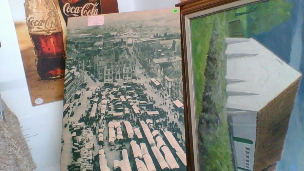 heel mooie canvas IEPER, Enlèvement