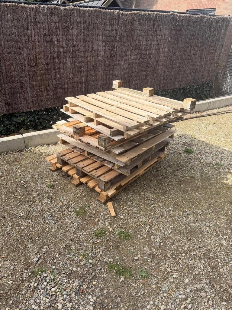 Gratis houten paletten, Diversen, Ophalen