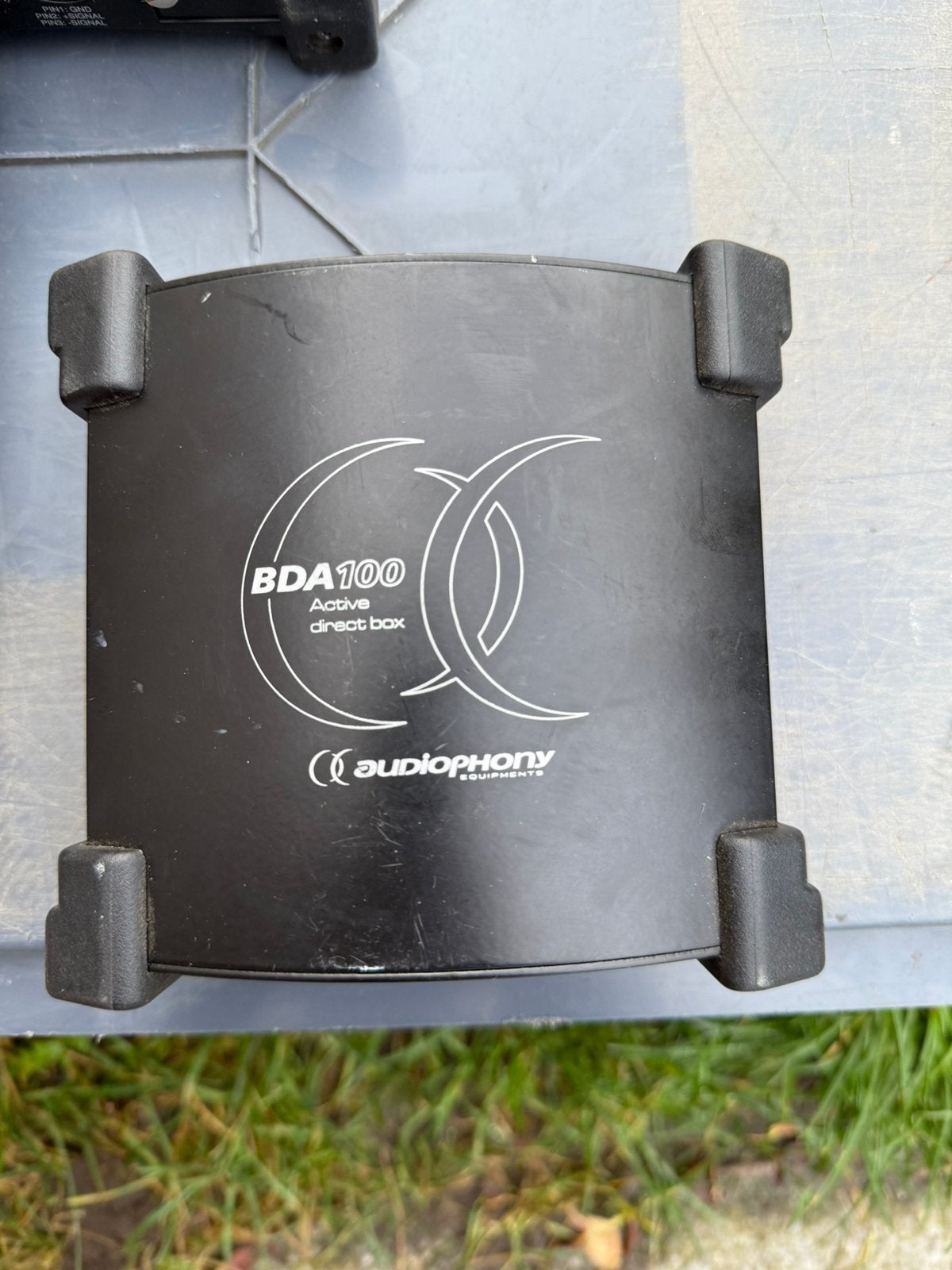 4 x DI actif Audiophony BDA100, Musique & Instruments, Microphones, Enlèvement, Comme neuf, Autres types