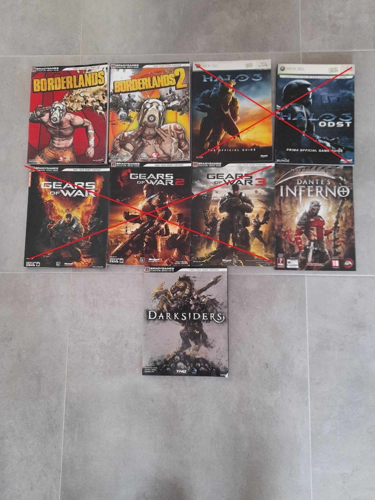 boeken voor xbox360 games, Games en Spelcomputers, Ophalen of Verzenden, Gebruikt