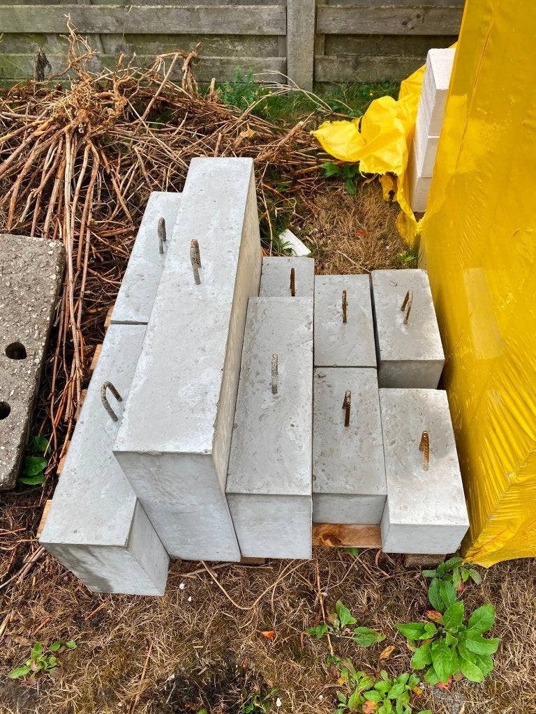 Prefab sloffen te koop, Doe-het-zelf en Bouw, Ophalen, Nieuw, Beton