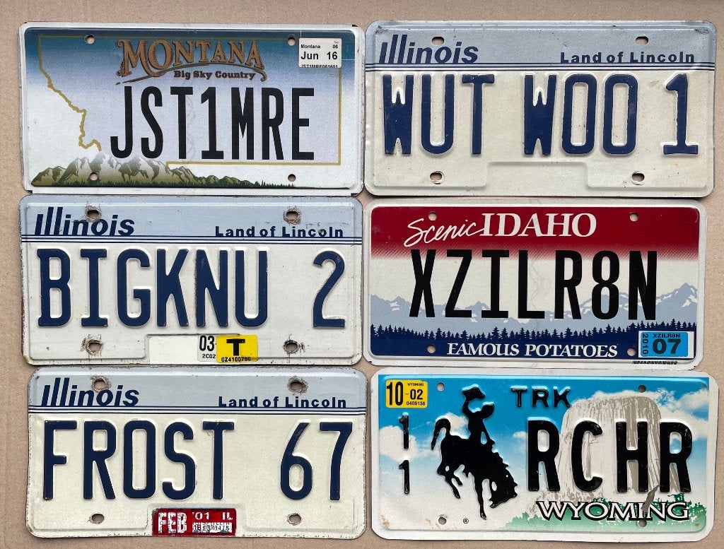Nummerplaat , plaque d'immatriculation USA special, Ophalen of Verzenden, Gebruikt