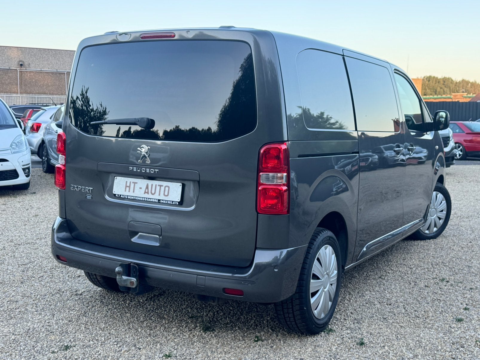 Peugeot Expert 2.0 BlueHDi L2/Etat neuf/Airco/Euro6b/6 place, 90 kW, Argent ou Gris, Euro 6, Entreprise